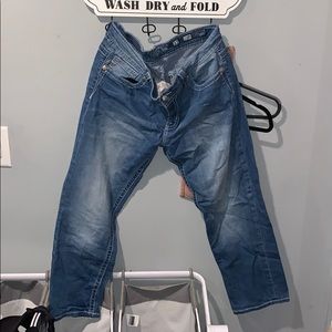 Miss Me easy crop Jeans size 32